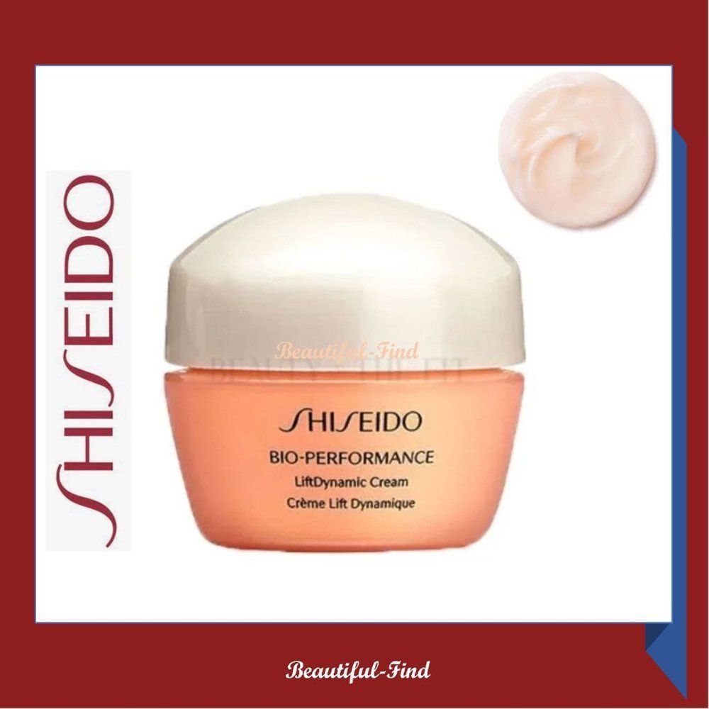 3X Shiseido bio performance Lift Dynamic Cream 10ml Travel Size New Total 30ml